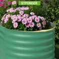 thumbnail image 2 of Green Galvanized Steel Raised Garden Bed – 4x2x2ft Weatherproof Outdoor Planter Box, Rust-Resistant, Tool-Complimentary Assembly, Thick 0.6mm Metal for Vegetables, Flowers & Herbs – 120x60x60cm, 2 of 8