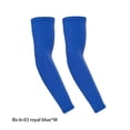 thumbnail image 4 of Cycling Arm Sleeve Portable Reusable Colorful Breathable Exercising Mountaineering Basketball Football Mountaineering Sleeves Protector Accessories Blue M, 4 of 9