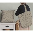 thumbnail image 5 of Soimoi Brown polyester Crepe Fabric Square & Tools Hardware Fabric Prints By Yard 52 Inch Wide, 5 of 5