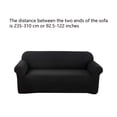 thumbnail image 1 of Sofa Cover for 3-Seater Couch with Elastic Hem Fit 85% Polyester 15% Spandex Stretch Fabric Dust and Stain Protection, 1 of 2