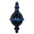 thumbnail image 1 of Vickerman MT198831D 10 Po. Ornement Candy Glitter Net Drop Bleu Minuit, 1 of 1