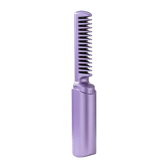 Reduce Price! WSBDENLK Technology Lazy Straight Comb Mobile Straightener Mini USB Charging Portable Travel Roll Duales Use Mobile Straightener