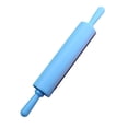 thumbnail image 2 of (2-Pack) Rinsvye Silicone Rolling Pin Dough Silicone Rolling Pin Small Roller for Pizza Cookie with Wooden Handle Nonstick Surface Rolling Pins for Baking Non Stick Dough Cookie Pizza Roller Baking, 2 of 4