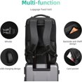 thumbnail image 3 of MARK RYDEN Business Backpack for Men, Waterproof High Tech Backpack with Sport Car Shape Design and USB Charging Port, Travel Laptop Backpack Fits 17.3 Inch Notebook (YKK-2 Pockets), 3 of 6