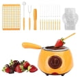 thumbnail image 1 of Chocolate Melting Pot and Fondue Maker Machine with DIY Kit for Candy Baking and Kitchen Creation, 1 of 6