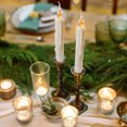 thumbnail image 4 of Battery Operated Flameless LED Taper Candles, Flickering Fake Candles Set of 6, Safe Indoor Outdoor Decor for Wedding, Christmas, Romantic Dinner, and Home Table Centerpiece, 4 of 5