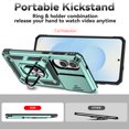 thumbnail image 3 of TYJKeJi Case with Stander Holder Kickstand Drop Resistant Shockproof Case For Samsung Galaxy S25 Edge, 3 of 9