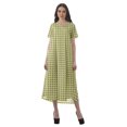 thumbnail image 1 of Moomaya Tenues d'Été Femmes Coton Flex Imprimées Robes Décontractées, 1 of 5