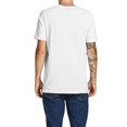 thumbnail image 5 of Jack & Jones T-Shirt pour Homme, Lot de 6 - T-Shirt LOGO JJORP à Col Rond, Imprimé LOGO, Coton Blanc/bleu Marine/noir m (Moyen), 5 of 5