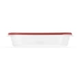 thumbnail image 2 of Rubbermaid TakeAlongs 4-Cup Food Storage Containers, Meal Prep Containers with Lids, Limited-Edition Maple Leaf Red, 3-Pack, 2 of 6