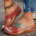 thumbnail image 2 of DAFEI Sandales pour Femmes Sandales de Plage Confortables Sandales de Plage pour Dames Chaussures Compensées d'Été Pantoufles pour Femmes Sandales Bohèmes Chaussures Mode, 2 of 8