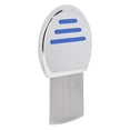 thumbnail image 3 of Professional Stainless Steel Lice Nits Treatment Comb Portable Louse Removal CombBlue, 3 of 14