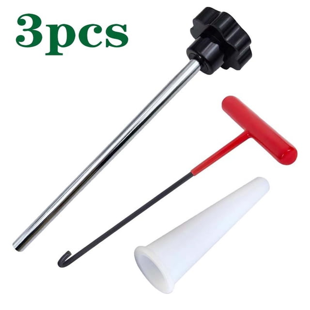 Tire Core Replacement Tool Kit, Quick Change Stem Repair Set, Portable 3-Piece Tire Repair Tool for Car, Truck, Motorcycle and Trailer Maintenance
