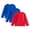 Red, variant on Gubotare Long Sleeve Boys Shirts Boys Shirts Long Sleeve Toddler Kids Girls Boys Long Sleeve Basic T Shirt Casual Fall Tees Shirt Tops Solid Color T Shirts 3 PCS Size 2T 3T (Yellow,2-3 Years)