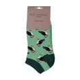 thumbnail image 2 of Ladies Bamboo Trainer Socks | Miss Sparrow | Breathable Low Cut Socks for Women, 2 of 2