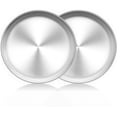 thumbnail image 4 of Pizza tray, set of 4, stainless steel, round pizza shape, pizza baking tray for baking in the oven, ∅ 26 cm, healthy & durable, easy to clean & dishwasher-safe, 4 of 4