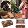 thumbnail image 1 of Danhjin Coir Brick Coarse Briquette Nutrient For Flowering Household General Purpose Desalted Breathable Bran Briquette Gardening Tools, 1 of 9