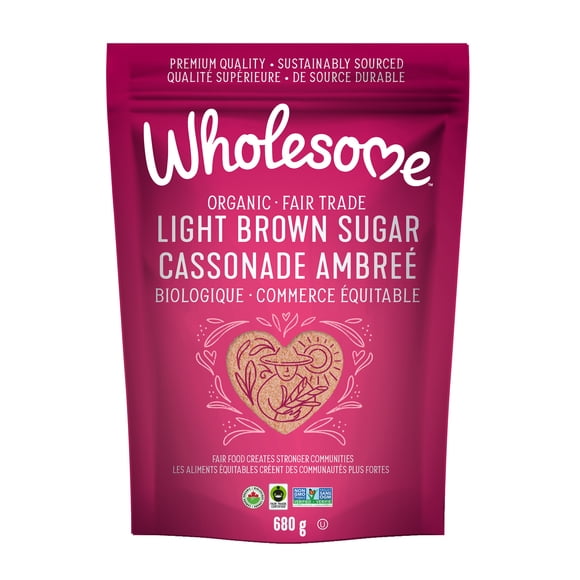 Wholesome Sweeteners Organic Fair Trade Light Brown Sugar