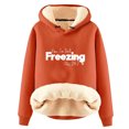 thumbnail image 1 of Birdeem Sweat à Capuche d'Hiver Chaud en Peluche pour Femmes Manches Longues, 1 of 1
