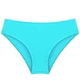 thumbnail image 3 of Kids Girls' Slim Swimming Bottom with Lining UPF50+ Sun Protection Rash Guard Swim Brief Light Green 4, 3 of 6