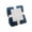 Bleu-276, variante sur Couvertures Épaisses et Douces, Couvertures de Sieste, Texture Ultra Douce, Design Polyvalent, pour Lits Canapés, Confort Idéal, Décoration Intérieure, Serviettes d'Hôtel Hzhnb / Flocage, Gris