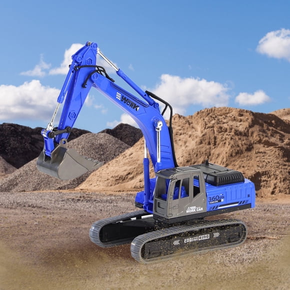 Binwennn Excavator Model Toy Highly Detailed Construction Vehicle For Collectors And Kids Who Engineering Play Games Girl 4 Years Female Funny Games Jokes Carnival 2er Pack Birthday 2 Years