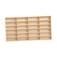 thumbnail image 2 of Rongfmy Wooden Storage Divider Box Display Box Tabletop Box Wall Mounted Toy Car Storage Car Display Shelf for Doll Store Tiny Dolls 24 Grid, 2 of 8