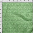 thumbnail image 4 of oneOone Polyester Spandex Green Fabric Asian Japanese Wave Craft Projects Decor Fabric Printed By The Yard 56 Inch Wide, 4 of 4