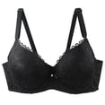 thumbnail image 4 of Full Figure Lace Underwire Bra Push Up Lift Support Comfort Everyday T Shirt Bra For Plus Size Women, 4 of 7