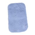 thumbnail image 4 of Tapis Peluche Mini 1:12 Fournitures de Décor Jouets Tapis de Sol de Simulation Maison de Poupée Bleu Ovale, 4 of 9