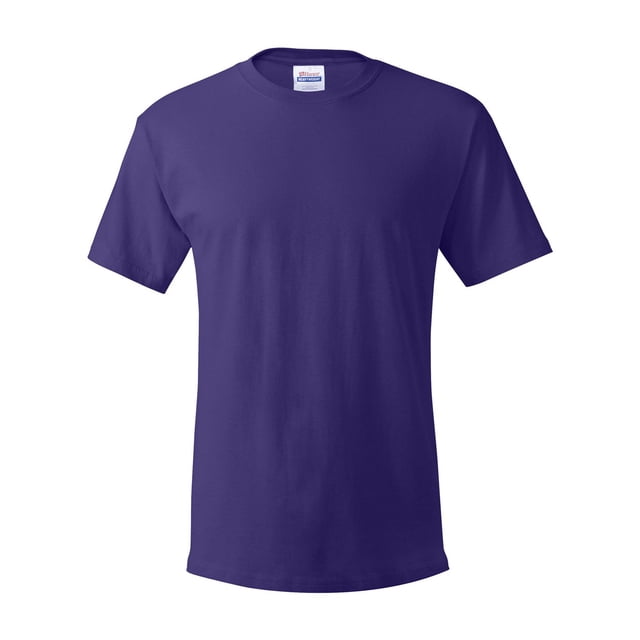 Hanes T-Shirt Essential-T pour Hommes et pour Femmes Coupe Classique Manches Courtes Coton