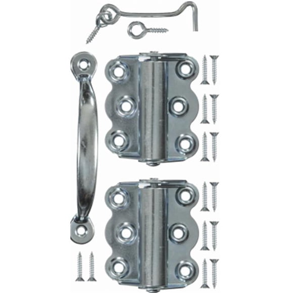 Hampton Products-Wright 216943 Screen Door Set Zinc Plated Set