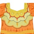 thumbnail image 4 of HAWEE Enfants Encanto Mirabel/Luisa Madrigal/Pepa Robe de Princesse Cosplay Filles Manches Courtes Costume, 4 of 5