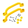 thumbnail image 3 of 2 Pcs Accessoires de Terrain de Jeu avec Vis pour Cabane dans les Arbres Maison de Jeu Gymnase Jungle Jaune, 3 of 8