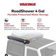 thumbnail image 2 of YAKIMA RoadShower Small 4 Gallon Portable Aluminum Pressurized Water Storage, Black, 2 of 7