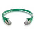 thumbnail image 1 of Câble de Réseau Ethernet Cat6 de 35 Pi Sans Accroc avec Blindage-STP - Vert, 1 of 1