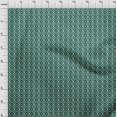 thumbnail image 3 of oneOone Georgette Viscose Fabric Geometric Flame Stitch Print Sewing Fabric BTY 42 Inch Wide, 3 of 4