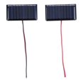 thumbnail image 2 of Solar Panel Module, 2 Piece High Conversion Rate DIY Polysilicon Module  for Low-power Electrical Appliances Emergency Lights, Traffic Lights, Etc, 2 of 8