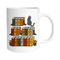 thumbnail image 1 of Gift For Book Lover, Floral Book Mug, Reading Mug, Flower Book Mug, Book Lover Mug, Librarian Mug,Teacher Gift, 1 of 1