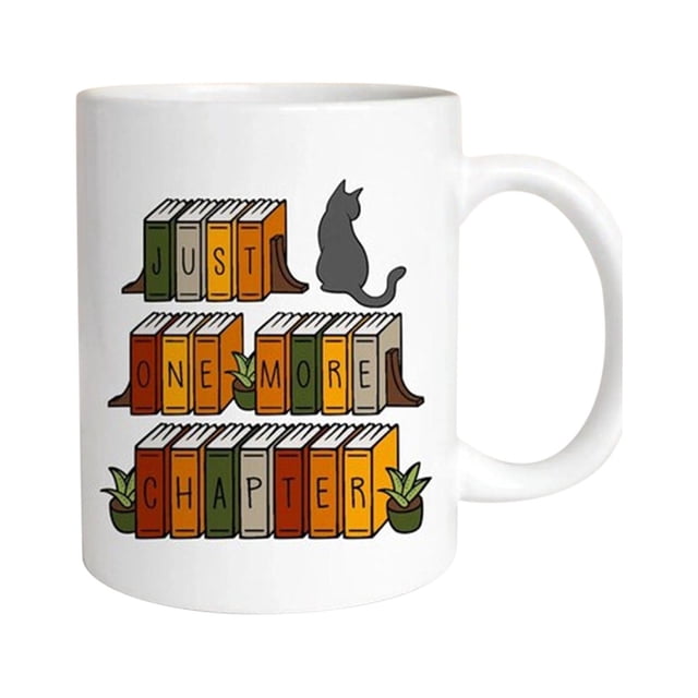 Gift For Book Lover, Floral Book Mug, Reading Mug, Flower Book Mug, Book Lover Mug, Librarian Mug,Teacher Gift