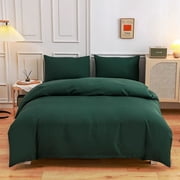 Ins Full Solid Color Washed Piece Set Seasons Bedsheet And Duvet Cover 1.8m Bedsheet Set Four Piece Duvet Cover 180 220cm 1 Beds