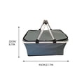 thumbnail image 2 of Dvkptbk Storage Folding Cooler Box Picnic Bag Portable Heat Preservation Food Storage Bag Home Essentials, 2 of 2