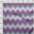 thumbnail image 2 of oneOone Silk Tabby Purple Fabric Turtle Block Sewing Craft Projects Fabric Prints By Yard 42 Inch Wide, 2 of 4