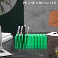thumbnail image 4 of Raindrops Desk Organizer Box Acrylic Green for Classroom Supplies Reduce Distractions 1Set, 4 of 7
