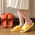 thumbnail image 3 of Slip-on Slippers Summer Unisex Non-Slip Bathroom Thicken Bottom Slippers, 3 of 6
