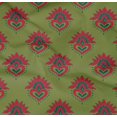 thumbnail image 4 of oneOone Organic Cotton Poplin Twill Fabric Floral Block Decor Fabric Printed BTY 42 Inch Wide, 4 of 4