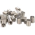 thumbnail image 1 of "50-Piece M10x1 Stainless Steel Thread Repair Inserts - High-Strength Metric Fasteners for Aluminum & Plastic (2.5D Length, SUS304)", 1 of 6