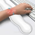 thumbnail image 4 of CEHVOM Aubaines de Liquidation, Support de Main pour Clavier, Support de Poignet de Clavier Mécanique, Support de Poignet de Clavier en Caoutchouc Souple, 4 of 6
