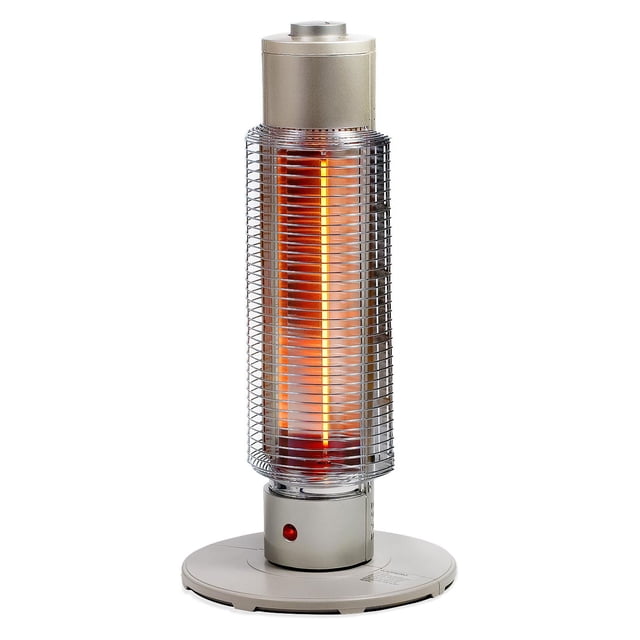 Sengoku HeatMate Portable Instantané Moyen Tour Radiateur Électrique, Champagne