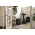 thumbnail image 3 of South Shore Dalya Table and Stools Bistro Set, in Dark Gray, 3 of 12